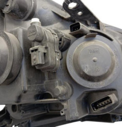 Optique avant principal gauche (feux)(phare) RENAULT CLIO 3 Photo n°4