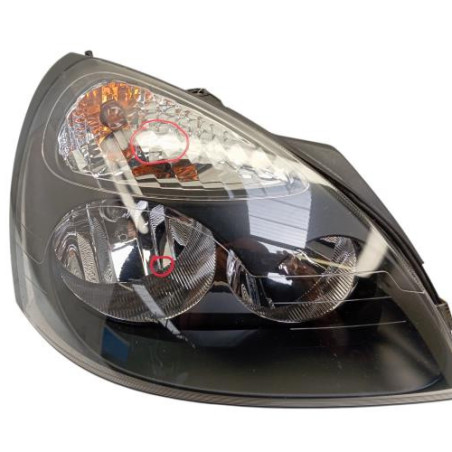 Optique avant principal droit (feux)(phare) RENAULT CLIO 2 CAMPUS Photo n°1