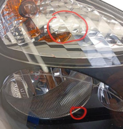 Optique avant principal droit (feux)(phare) RENAULT CLIO 2 CAMPUS