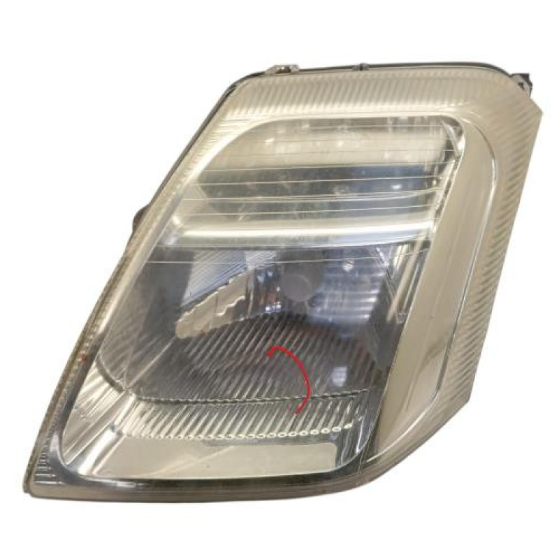 Optique avant principal gauche (feux)(phare) CITROEN C2