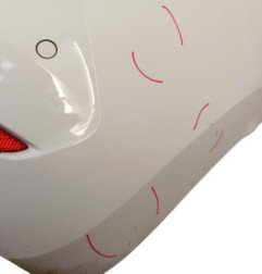 Pare choc arriere RENAULT CLIO 5 Photo n°7