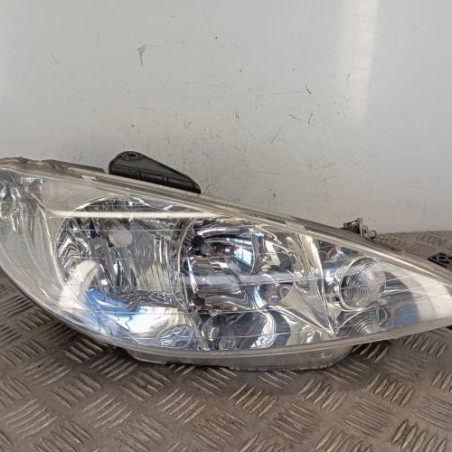 Optique avant principal droit (feux)(phare) PEUGEOT 206 Photo n°1