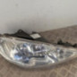 Optique avant principal droit (feux)(phare) PEUGEOT 206
