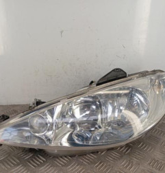Optique avant principal gauche (feux)(phare) PEUGEOT 206 Photo n°1