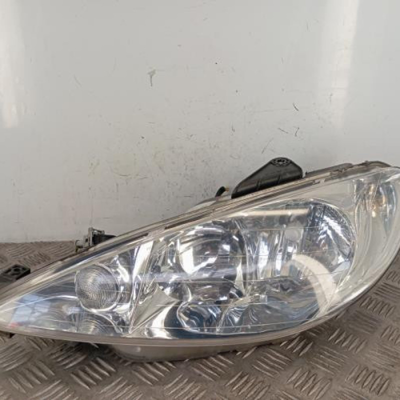 Optique avant principal gauche (feux)(phare) PEUGEOT 206