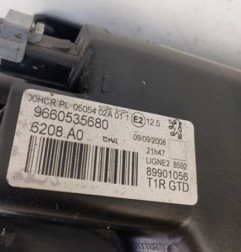 Optique avant principal gauche (feux)(phare) PEUGEOT 206 Photo n°4