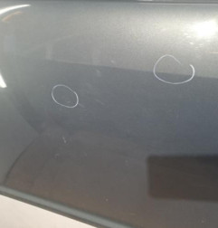 Porte avant droit TOYOTA AVENSIS 2 Photo n°3