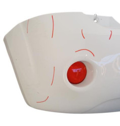 Pare choc arriere FORD FIESTA 5