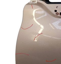 Porte avant gauche PEUGEOT 208 1 Photo n°4