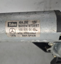 Moteur essuie glace arriere MERCEDES CLASSE A 168 Photo n°4