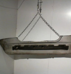 Pare choc arriere MERCEDES CLASSE A 168 Photo n°4