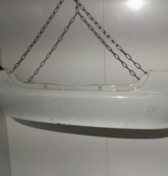 Pare choc arriere MERCEDES CLASSE A 168 Photo n°5