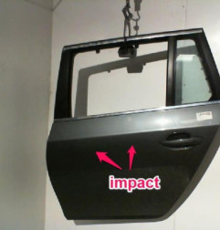 Porte arriere gauche BMW SERIE 5 E61