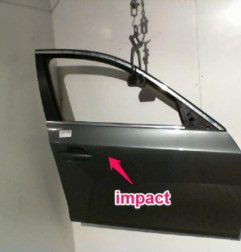 Porte avant droit BMW SERIE 5 E61 Photo n°5