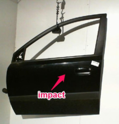 Porte avant gauche KIA RIO 2 Photo n°5