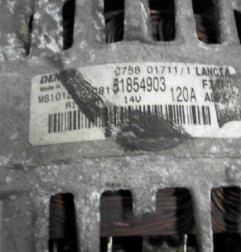 Alternateur ALFA ROMEO MITO Photo n°6