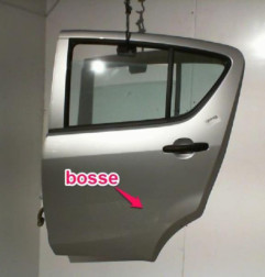 Porte arriere gauche SUZUKI SPLASH Photo n°3