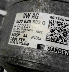 Compresseur clim VOLKSWAGEN CRAFTER 2 Photo n°6