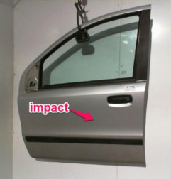 Porte avant gauche FIAT PANDA 2 Photo n°5