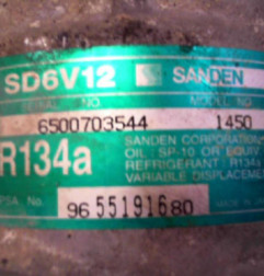 Compresseur clim CITROEN C3 1 Photo n°6