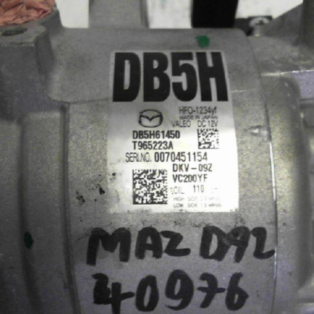 Compresseur clim MAZDA 2 3 Photo n°1