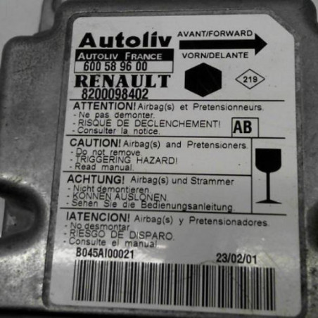 Boitier air bag RENAULT KANGOO 1