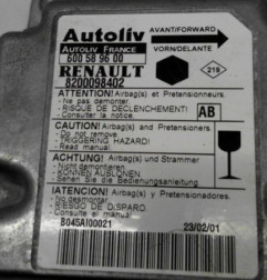 Boitier air bag RENAULT KANGOO 1 Photo n°6