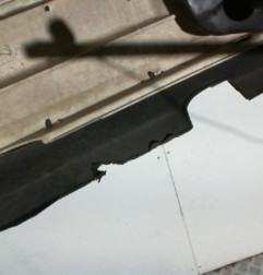 Pare choc arriere BMW SERIE 3 E36 Photo n°10