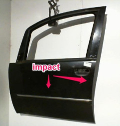 Porte avant gauche LANCIA MUSA Photo n°1