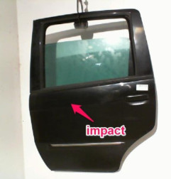 Porte arriere gauche LANCIA MUSA