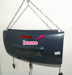 Malle/Hayon arriere CITROEN C3 PLURIEL Photo n°5