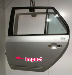 Porte arriere gauche KIA CARENS 3 Photo n°5