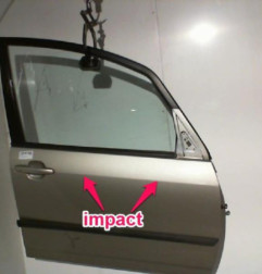 Porte avant droit TOYOTA COROLLA VERSO 1 Photo n°3