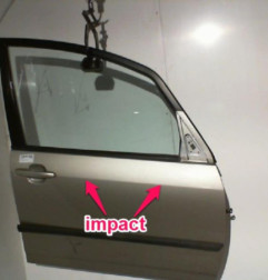 Porte avant droit TOYOTA COROLLA VERSO 1 Photo n°5