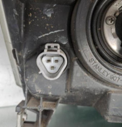 Optique avant principal gauche (feux)(phare) TOYOTA COROLLA VERSO 2 Photo n°4