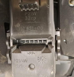 Feu arriere principal droit (feux) MERCEDES CLASSE C 203 COUPE SPORT Photo n°3