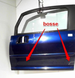 Porte avant gauche PEUGEOT 1007 Photo n°5