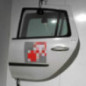Porte arriere gauche RENAULT CLIO 3