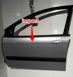 Porte avant gauche CITROEN C5 1 Photo n°1