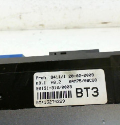 Commande chauffage OPEL ZAFIRA B Photo n°6