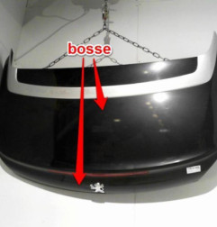 Malle/Hayon arriere PEUGEOT 207 Photo n°1