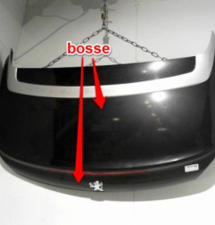 Malle/Hayon arriere PEUGEOT 207 Photo n°4