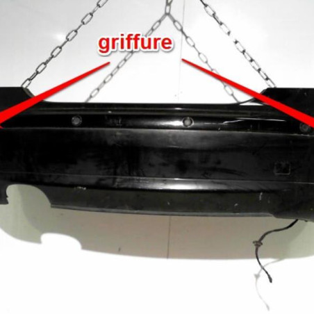 Pare choc arriere MERCEDES CLASSE C 203 COUPE SPORT