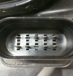 Optique avant principal gauche (feux)(phare) FORD FOCUS 2 Photo n°6