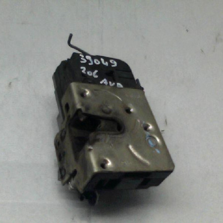 Serrure avant droit PEUGEOT 206 Photo n°1