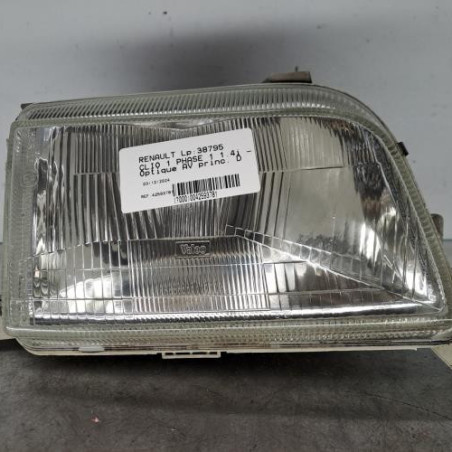Optique avant principal droit (feux)(phare) RENAULT CLIO 1 Photo n°1