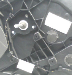 Leve vitre mecanique arriere droit FORD FIESTA 6