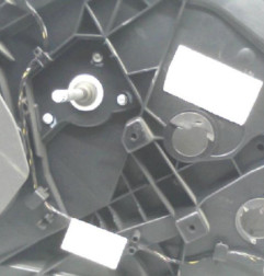 Leve vitre mecanique arriere droit FORD FIESTA 6 Photo n°6