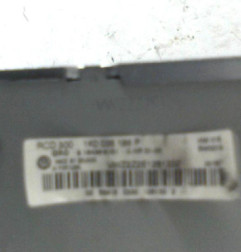 Autoradio d'origine VOLKSWAGEN TOURAN 1 Photo n°3