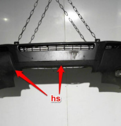 Pare choc avant VOLVO XC 90 1 Photo n°6